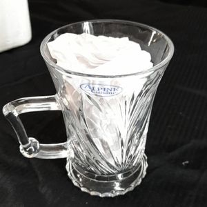 Vintage Alpine Cuisine Tea Glass Set